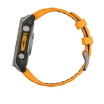 Montre Garmin Fenix 8 Amoled Sapphire Titanium Connectée Bracelet Caoutchouc 47MM