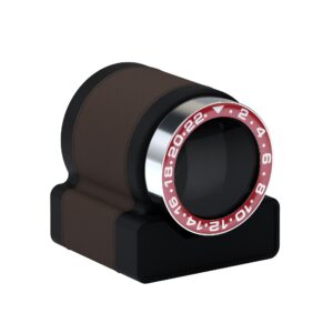 Remontoir à Montre Scatola Del Tempo Rotor One Marron Lunette Sport Red