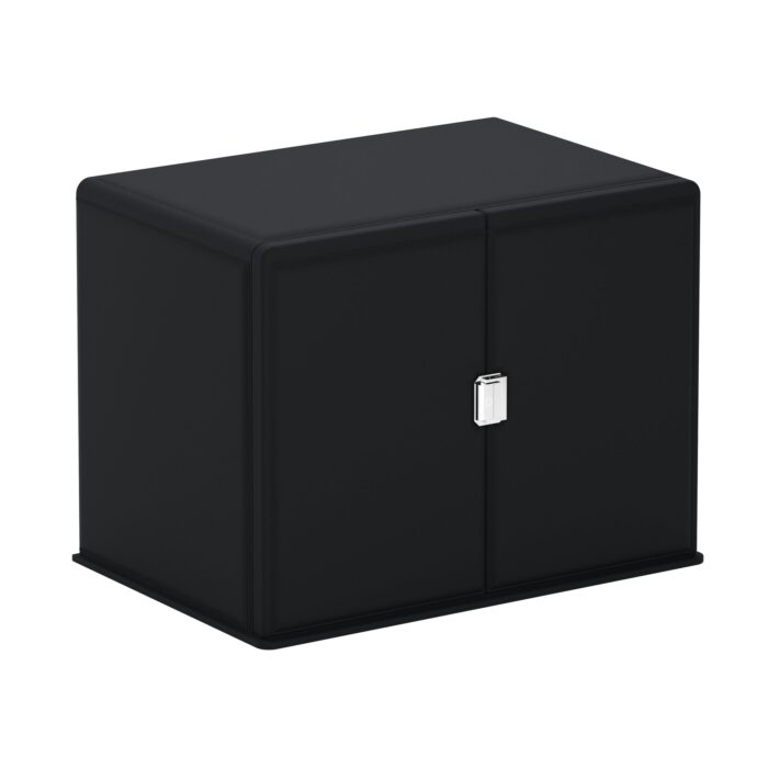 Remontoir à Montre Scatola Del Tempo Cabinet Rotore 6 Noir