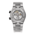 Montre Mido Multifort 8 Two Crowns Auto Cadran Noir Bracelet Acier 40MM