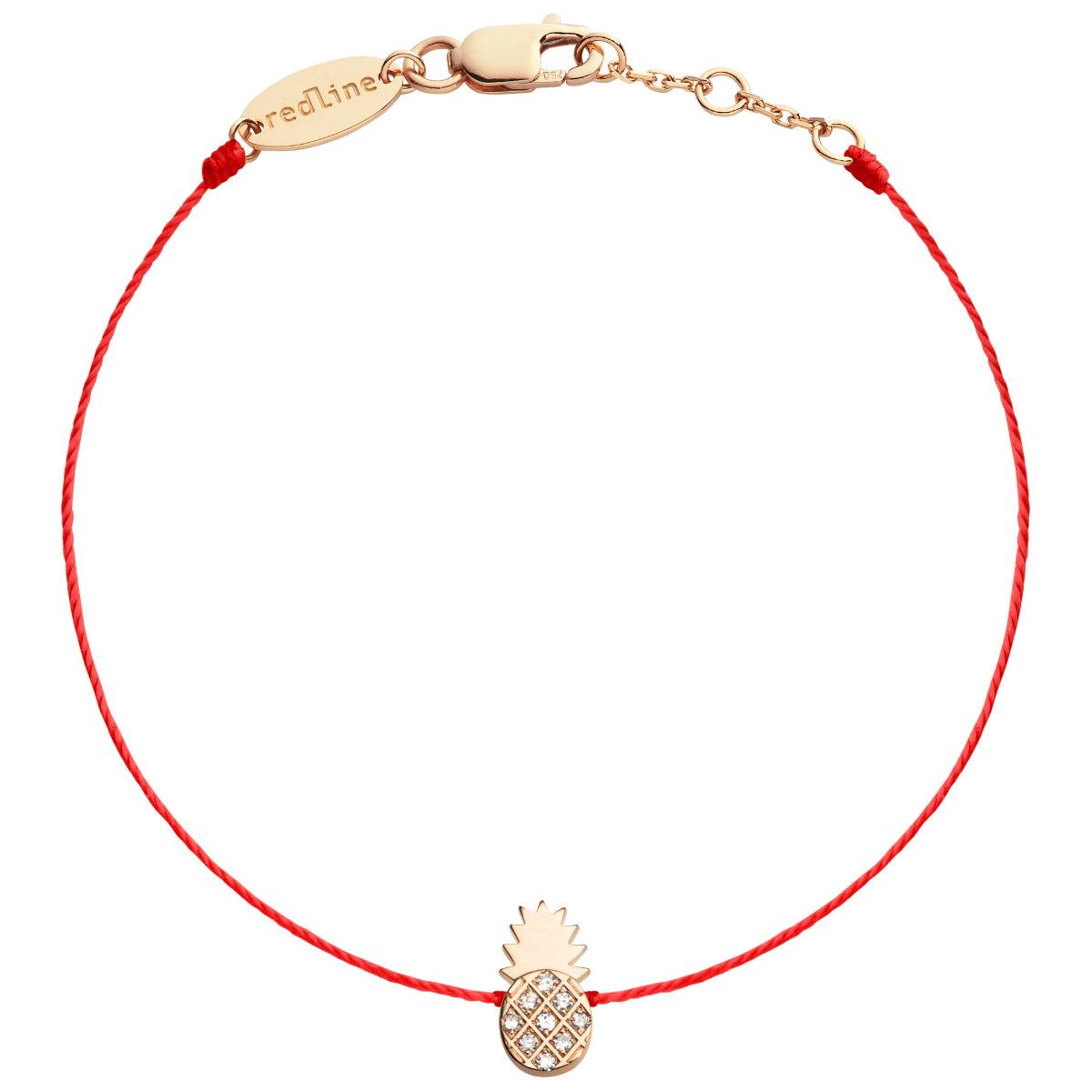 Bracelet Redline Ananas Diamant Or