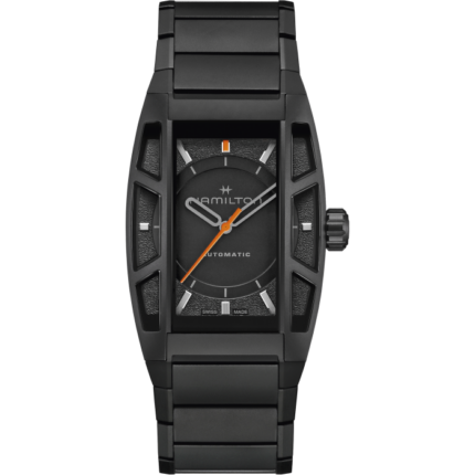 Montre Hamilton American Classic Boulton Auto Death Stranding 2 Cadran Noir Bracelet Acier