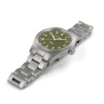 Montre Hamilton Khaki Field Quartz Cadran Vert Bracelet Acier 38MM