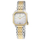 Montre MARCH LA.B Milady Mansart Nacre Quartz Cadran Blanc Bracelet Acier 28MM
