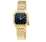 Montre MARCH LA.B Milady Mansart Supreme Quartz Cadran Noir Bracelet Acier 28MM