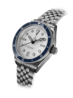 Montre Yema Superman Dato CMM.10 Auto Cadran Blanc Bracelet Acier 41MM