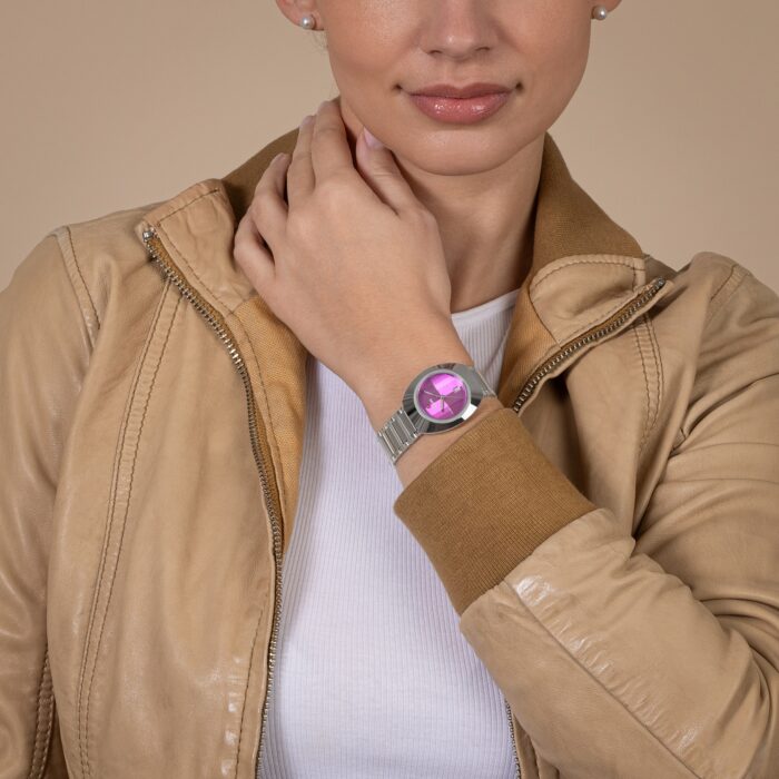 Montre Rado DiaStar Original Auto Cadran Rose Bracelet Acier 30MM