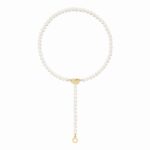Collier Dinh Van 3 Menottes Moyen Modèle Perles Or Jaune