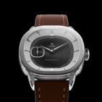 Montre Yema Granvelle CMM.20 Auto Cadran Noir Bracelet Cuir 39MM