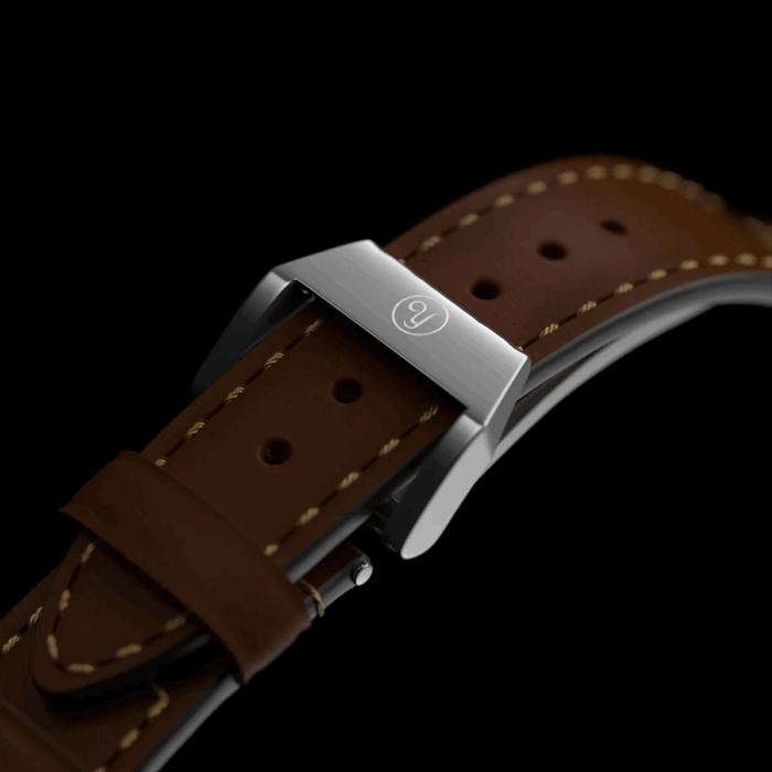 Montre Yema Granvelle CMM.20 Auto Cadran Vert Bracelet Cuir 39MM