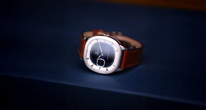 Montre Yema Granvelle CMM.20 Auto Cadran Bleu Bracelet Cuir 39MM