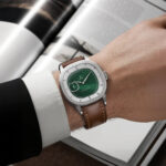 Montre Yema Granvelle CMM.20 Auto Cadran Vert Bracelet Cuir 39MM