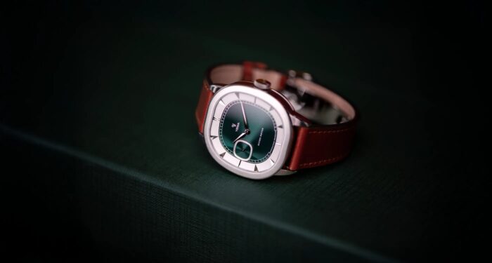 Montre Yema Granvelle CMM.20 Auto Cadran Vert Bracelet Cuir 39MM Montre Yema Granvelle CMM.20 Auto Cadran Vert Bracelet Cuir 39MM