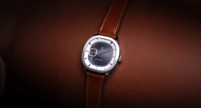 Montre Yema Granvelle CMM.20 Auto Cadran Noir Bracelet Cuir 39MM