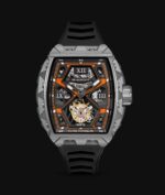 Montre Blackout Watches XP1 Tourbillon Ti Orange Bracelet Caoutchouc 44MM