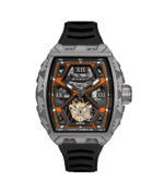 Montre Blackout Watches XP1 Tourbillon Ti Orange Bracelet Caoutchouc 44MM