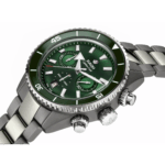 Montre Rado Captain Cook Auto High Tech Ceramic Chronograph Cadran Vert Bracelet Ceramique 43MM