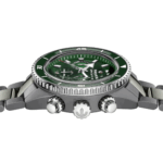 Montre Rado Captain Cook Auto High Tech Ceramic Chronograph Cadran Vert Bracelet Ceramique 43MM