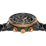 Montre Rado Captain Cook Auto High Tech Ceramic Chronograph Cadran Noir Bracelet Céramique 43MM