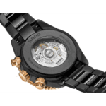 Montre Rado Captain Cook Auto High Tech Ceramic Chronograph Cadran Noir Bracelet Céramique 43MM