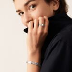 Bague Dinh Van Seventies Moyen Modèle Diamants Or Blanc