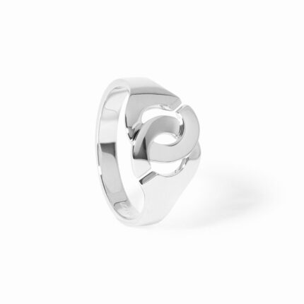 Bague Dinh Van Menottes Petit Modèle Or Blanc
