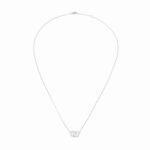 Collier Dinh Van Menottes sur Chaîne XS Or Blanc