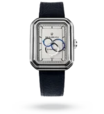Montre Beaubleu Ecce Figura Alba Auto Cadran Blanc Bracelet Cuir