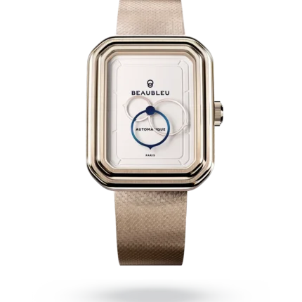 Montre Beaubleu Ecce Figura Lys Auto Cadran Blanc Bracelet Acier