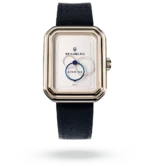 Montre Beaubleu Ecce Figura Lys Auto Cadran Blanc Bracelet Cuir