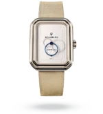 Montre Beaubleu Ecce Figura Lys Auto Cadran Blanc Bracelet Cuir
