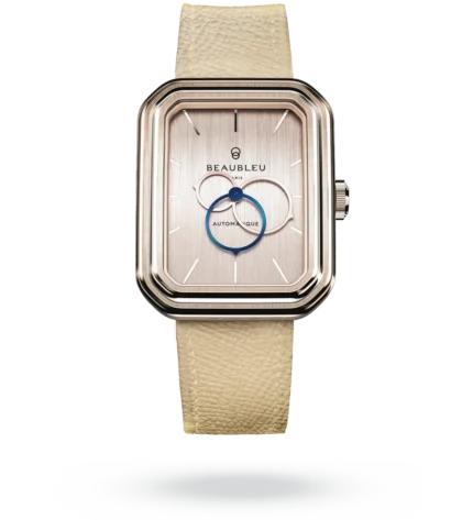 Montre Beaubleu Ecce Figura Sienna Auto Cadran Rose Gold Bracelet Cuir