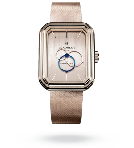 Montre Beaubleu Ecce Figura Sienna Auto Cadran Rose Gold Bracelet Acier