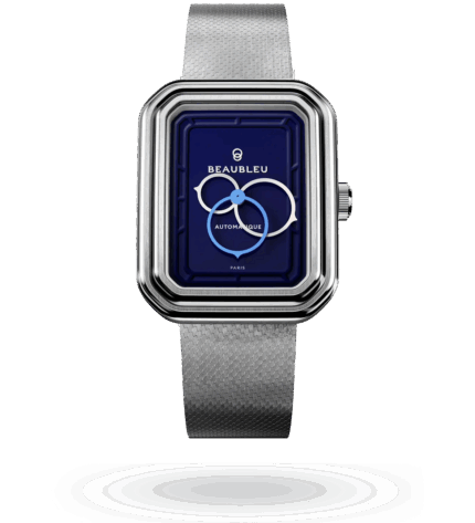 Montre Beaubleu Ecce Figura Smalt Auto Cadran Bleu