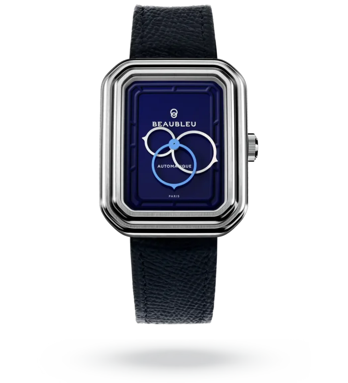 Montre Beaubleu Ecce Figura Smalt Auto Cadran Bleu