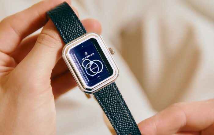 Montre Beaubleu Ecce Figura Lys Auto Cadran Bleu
