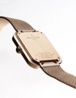 Montre Beaubleu Ecce Figura Lys Auto Cadran Blanc Bracelet Acier