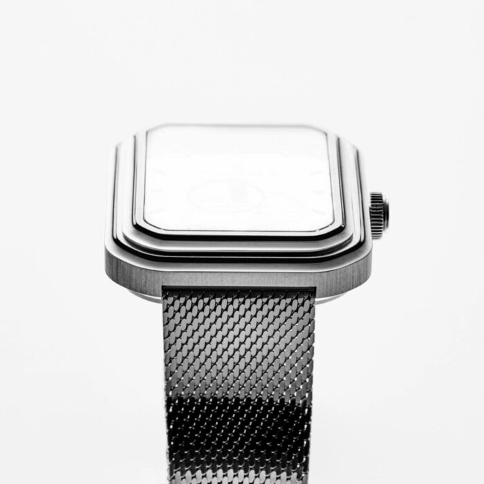 Montre Beaubleu Ecce Figura Vesperal Auto Cadran Argenté Bracelet Acier