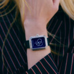 Montre Beaubleu Ecce Figura Lys Auto Cadran Bleu Bracelet Acier