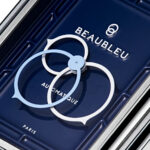 Montre Beaubleu Ecce Figura Lys Auto Cadran Bleu Bracelet Acier