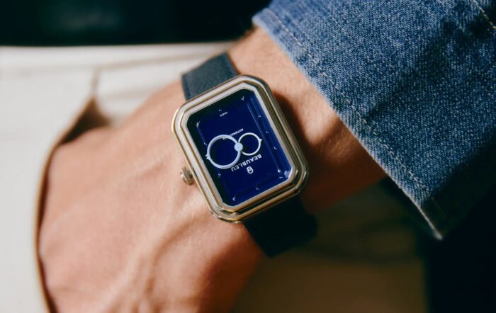 Montre Beaubleu Ecce Figura Lys Auto Cadran Bleu