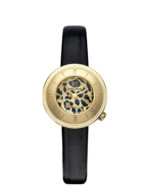 Montre MARCH LA.B Lady Volante Cheetah Quartz Cadran Léopard Nacre Bracelet Cuir 30MM