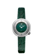 Montre MARCH LA.B Lady Volante Caviar Forest Quartz Cadran Vert Bracelet Cuir
