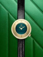 Montre MARCH LA.B Lady Volante Malachite Quartz Cadran Vert Bracelet Cuir 30MM