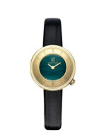 Montre MARCH LA.B Lady Volante Malachite Quartz Cadran Vert Bracelet Cuir 30MM