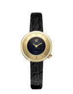 Montre MARCH LA.B Lady Volante Supreme Caviar Quartz Cadran Noir Bracelet Cuir 30MM