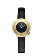 Montre MARCH LA.B Lady Volante Supreme Caviar Quartz Cadran Noir Bracelet Cuir 30MM