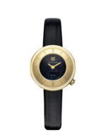 Montre MARCH LA.B Lady Volante Supreme Caviar Quartz Cadran Noir Bracelet Cuir 30MM