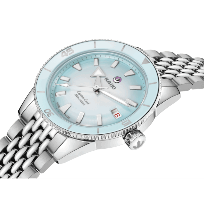 Montre Rado Captain Cook Auto Cadran Bleu Bracelet Acier 39MM
