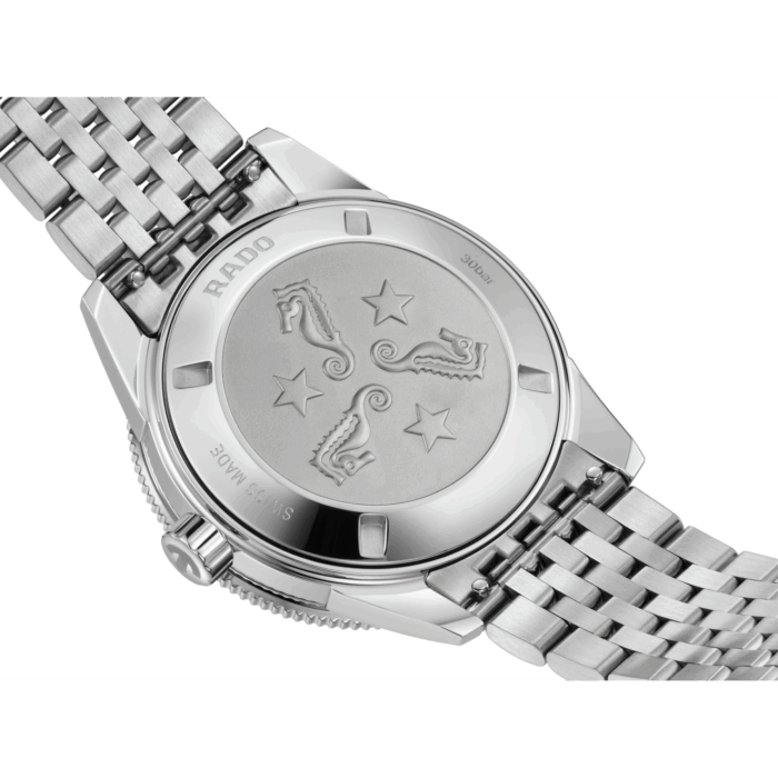 Montre Rado Captain Cook Auto Cadran Bleu Bracelet Acier 39MM